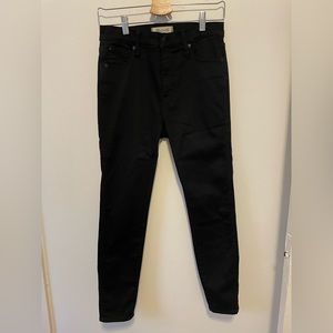 Madewell 10” High-Rise Skinny Jean - Black